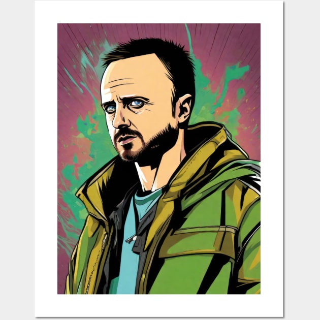 Jesse Pinkman - Let's COOK ! Wall Art by Buff Geeks Art